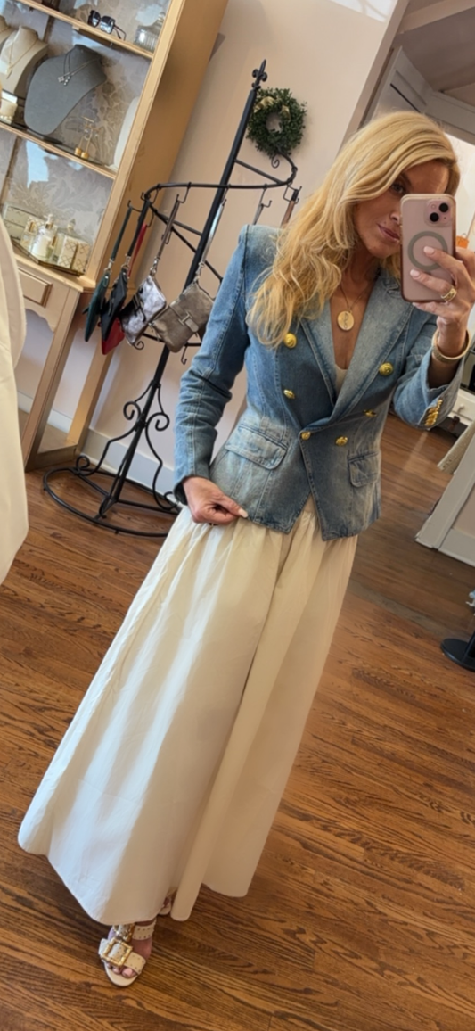 Jblonde Classic Denim Blazer