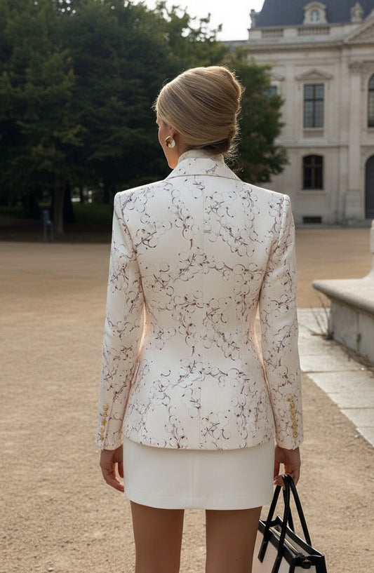 Jblonde Floral Trace Blazer