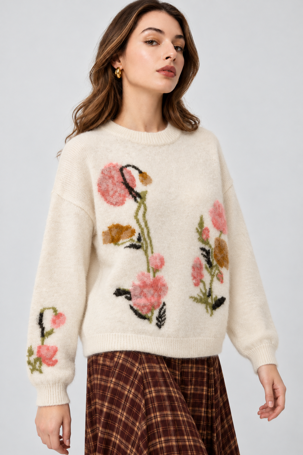 Petal Crush Floral Sweater view 2