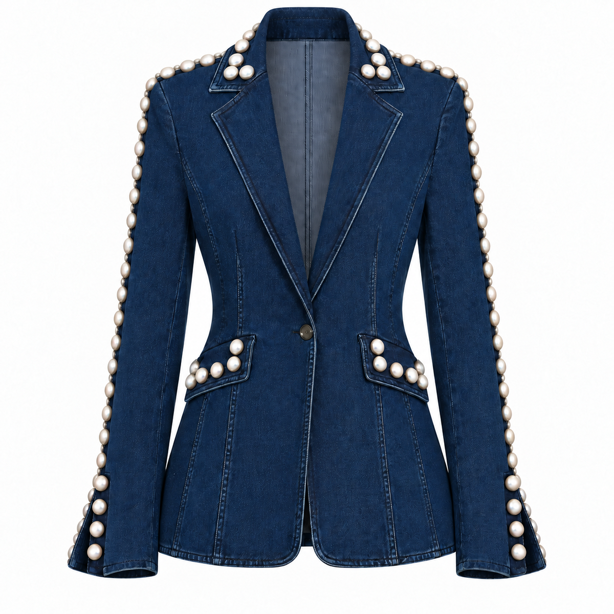 Diamond Lane Denim Suit view 4