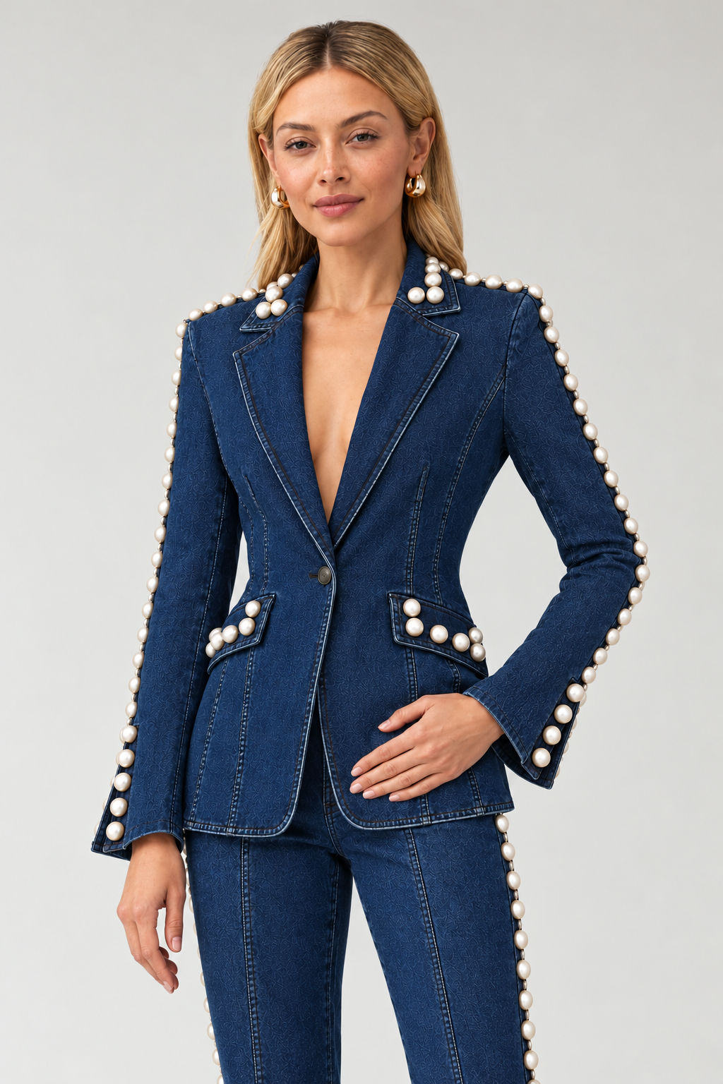 Diamond Lane Denim Suit view 2