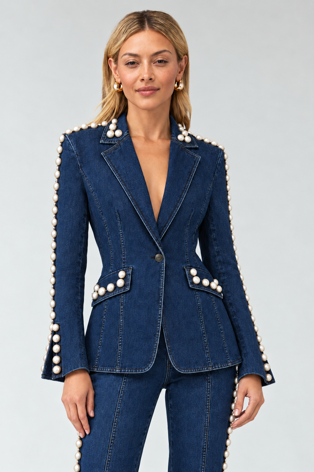 Diamond Lane Denim Suit