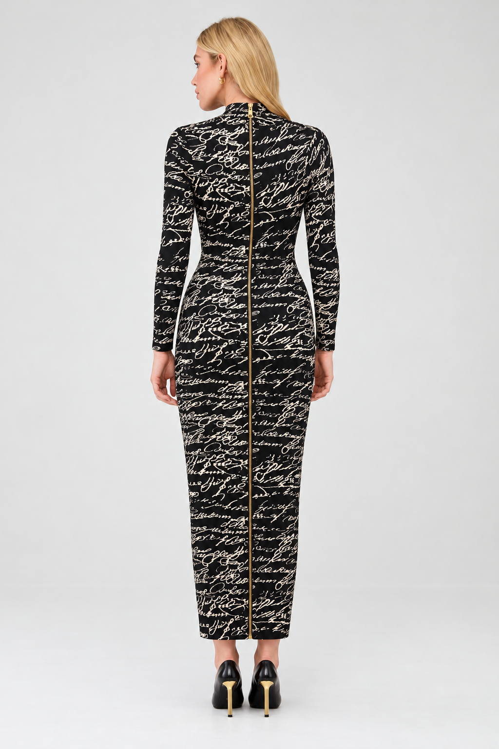 Love Letter Script Midi Dress view 3
