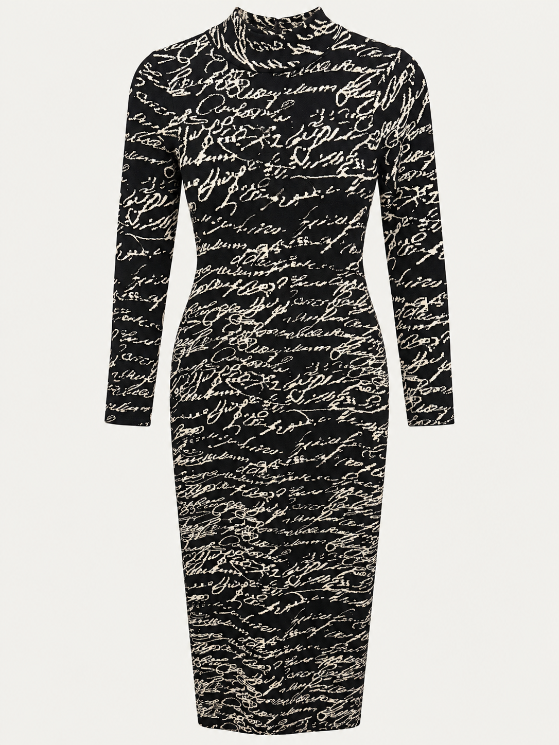 Love Letter Script Midi Dress view 4