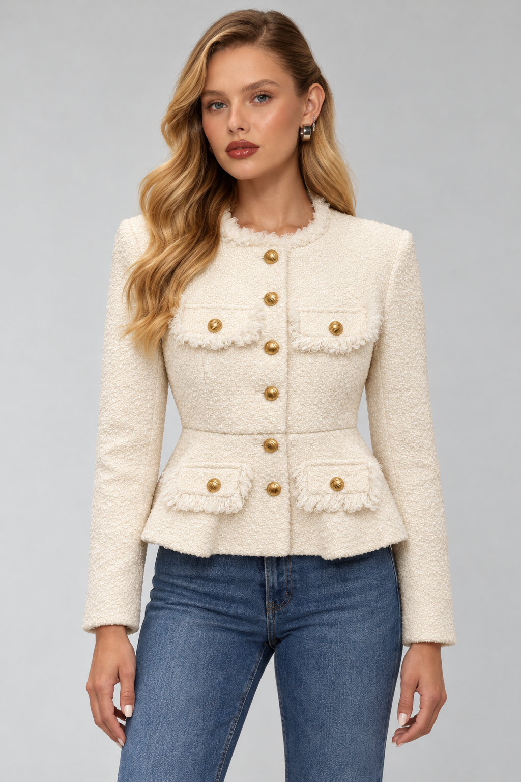 Uptown Muse Peplum Jacket