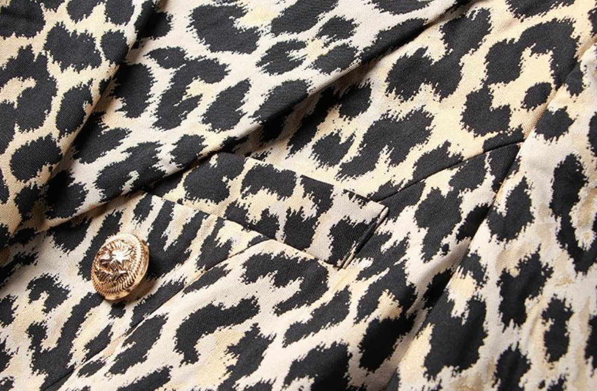 Jblonde Leopard Blazer
