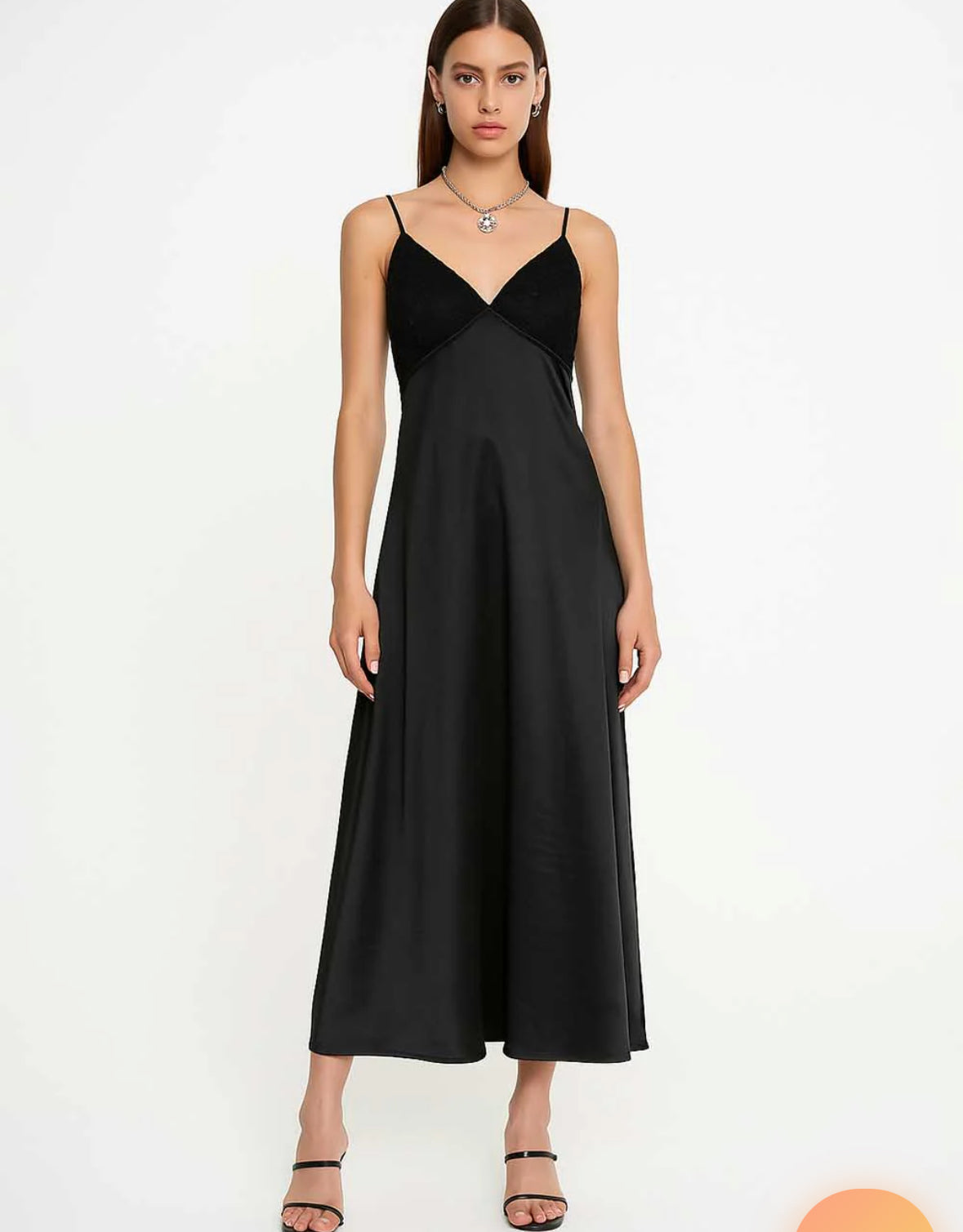 Jblonde Black Midi Dress