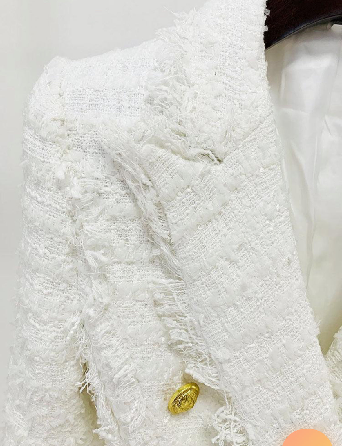 Jblonde Pristine Lapel Blazer - Arctic White