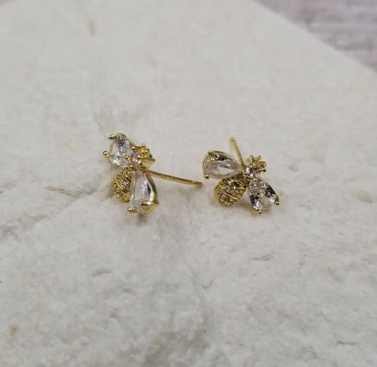 Swarovski Bee Earrings